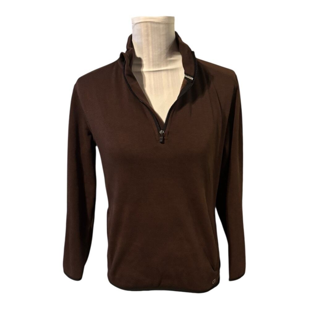 Gapfit Brown Fur Lined Sweatshirt Athletic Size XL